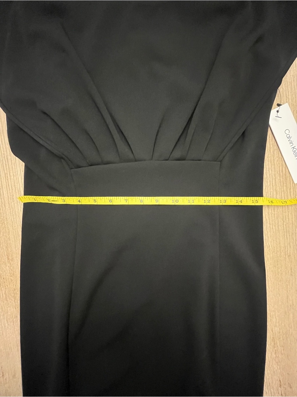 Calvin Klein Women's Boat Neck Scuba Crepe Sheath Dress Black Size 10 NWT - Picture 6 of 12